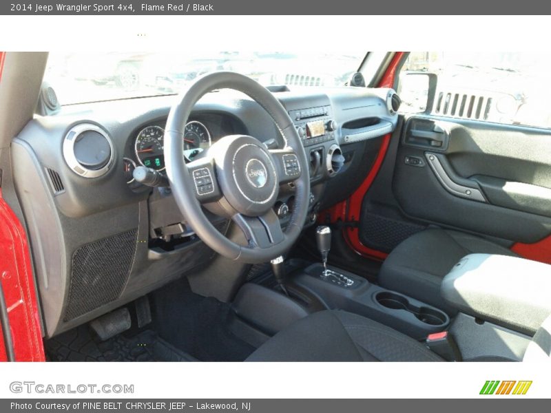 Flame Red / Black 2014 Jeep Wrangler Sport 4x4