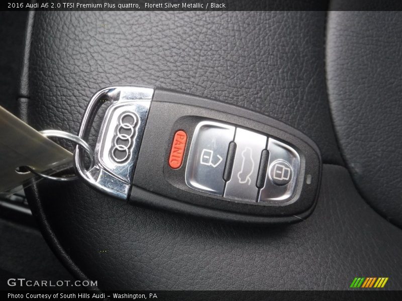 Florett Silver Metallic / Black 2016 Audi A6 2.0 TFSI Premium Plus quattro