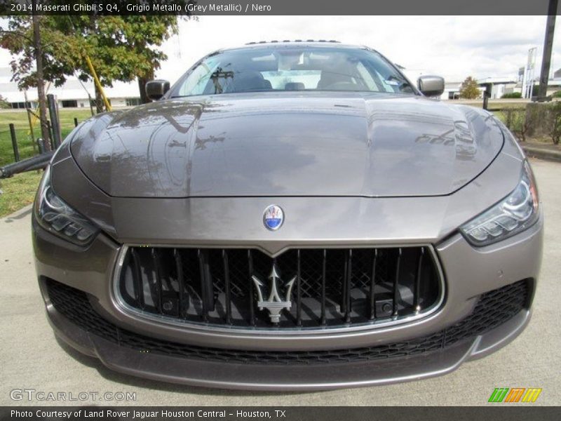 Grigio Metallo (Grey Metallic) / Nero 2014 Maserati Ghibli S Q4