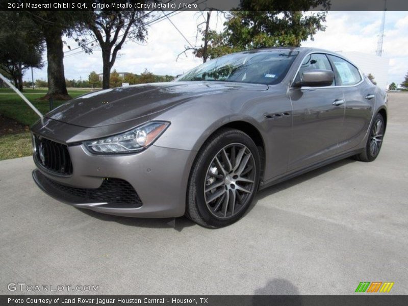 Grigio Metallo (Grey Metallic) / Nero 2014 Maserati Ghibli S Q4