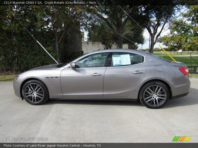 Grigio Metallo (Grey Metallic) / Nero 2014 Maserati Ghibli S Q4