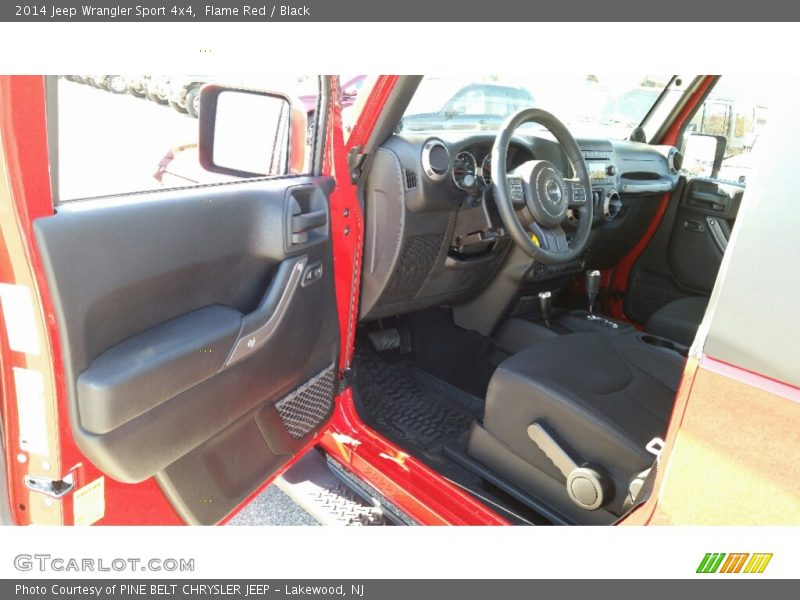 Flame Red / Black 2014 Jeep Wrangler Sport 4x4