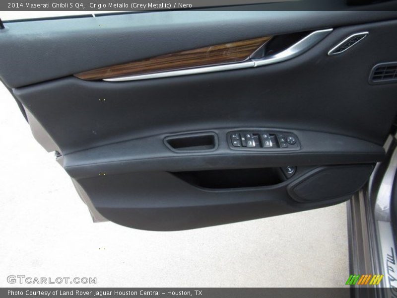 Grigio Metallo (Grey Metallic) / Nero 2014 Maserati Ghibli S Q4