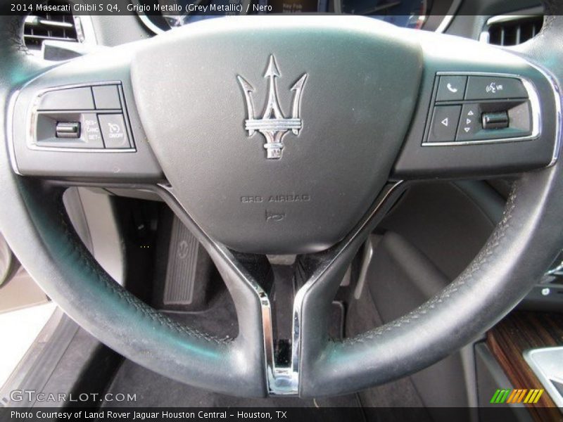 Grigio Metallo (Grey Metallic) / Nero 2014 Maserati Ghibli S Q4