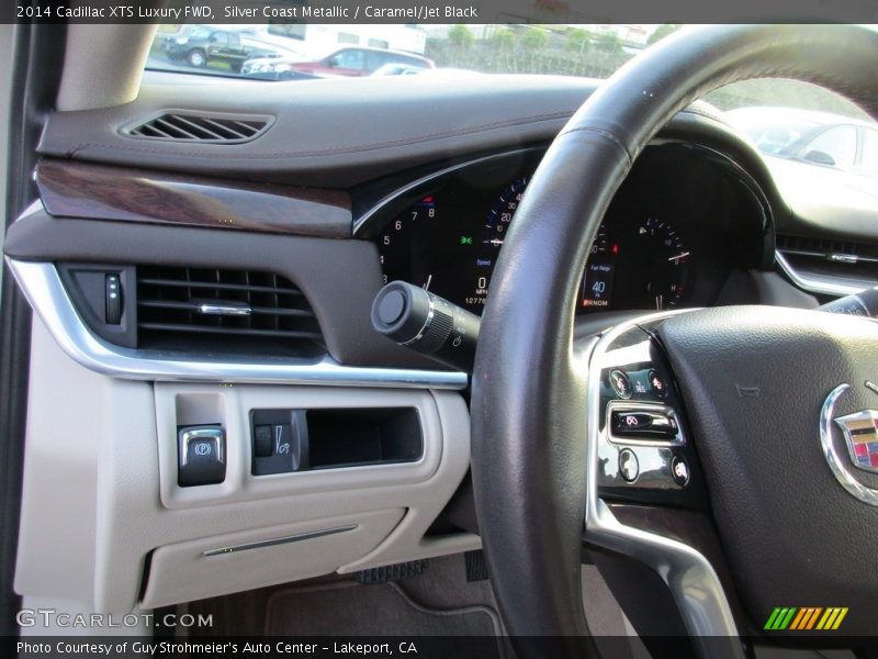 Silver Coast Metallic / Caramel/Jet Black 2014 Cadillac XTS Luxury FWD