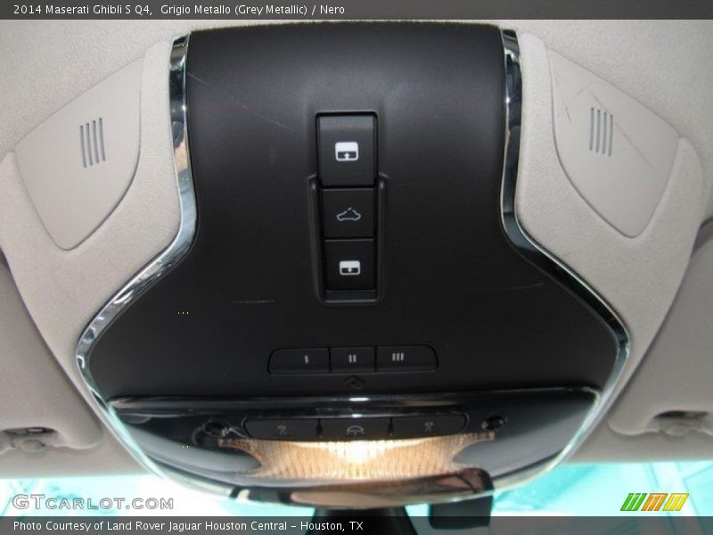 Grigio Metallo (Grey Metallic) / Nero 2014 Maserati Ghibli S Q4