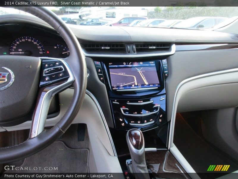 Silver Coast Metallic / Caramel/Jet Black 2014 Cadillac XTS Luxury FWD