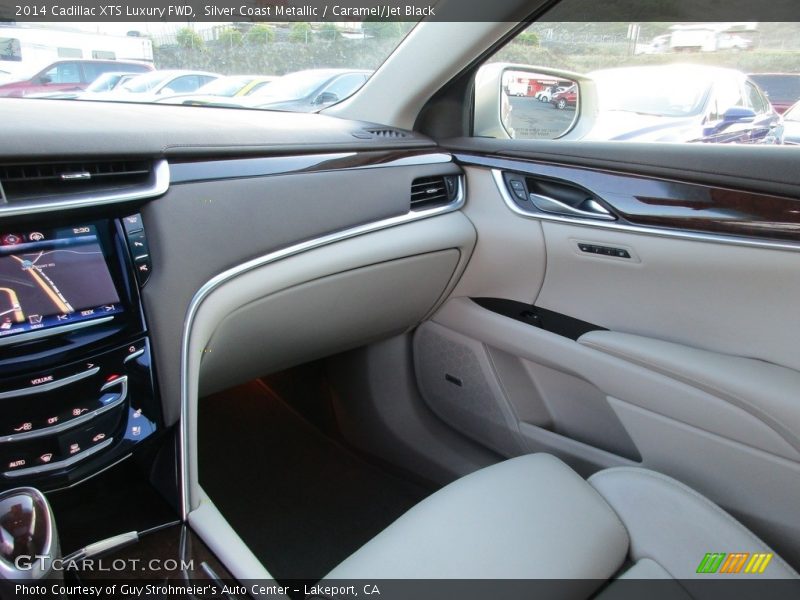 Silver Coast Metallic / Caramel/Jet Black 2014 Cadillac XTS Luxury FWD