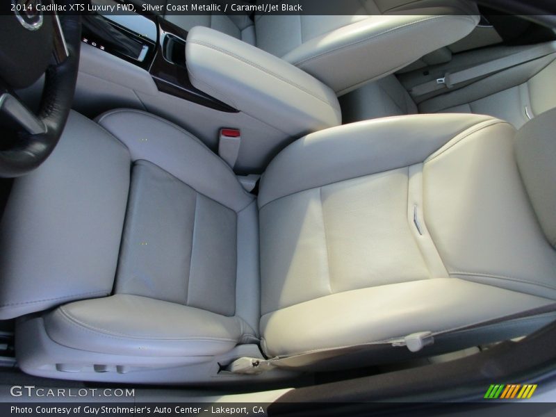 Silver Coast Metallic / Caramel/Jet Black 2014 Cadillac XTS Luxury FWD