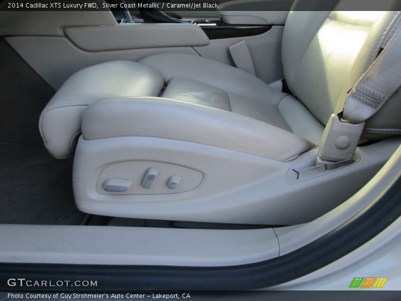 Silver Coast Metallic / Caramel/Jet Black 2014 Cadillac XTS Luxury FWD