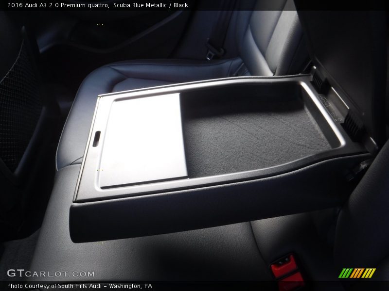 Scuba Blue Metallic / Black 2016 Audi A3 2.0 Premium quattro