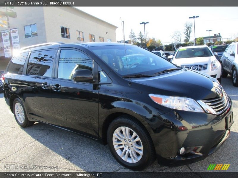 Black / Bisque 2013 Toyota Sienna XLE