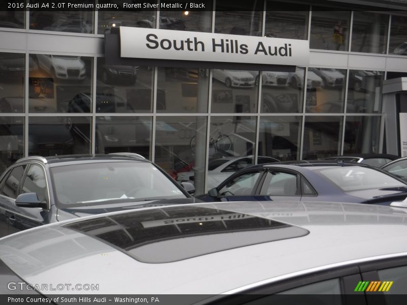 Florett Silver Metallic / Black 2016 Audi A4 2.0T Premium quattro