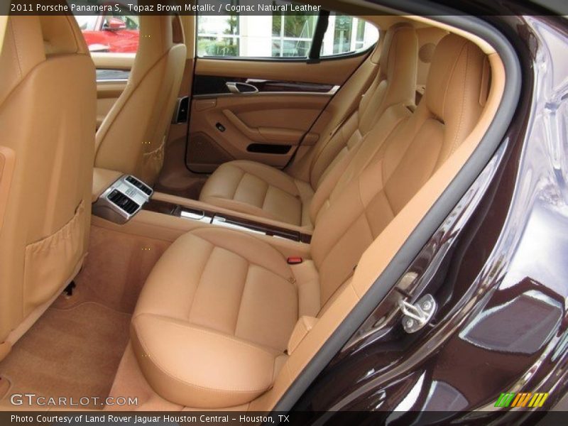Topaz Brown Metallic / Cognac Natural Leather 2011 Porsche Panamera S