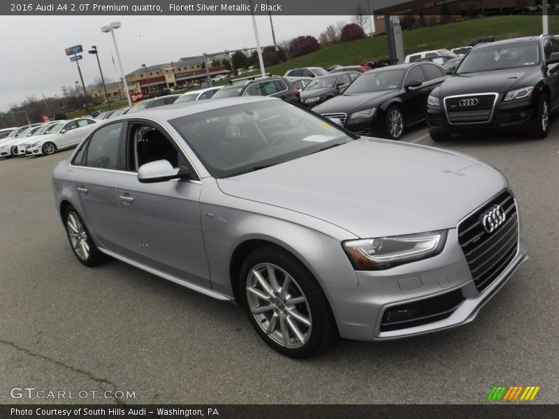Florett Silver Metallic / Black 2016 Audi A4 2.0T Premium quattro