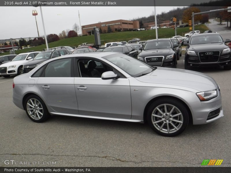 Florett Silver Metallic / Black 2016 Audi A4 2.0T Premium quattro
