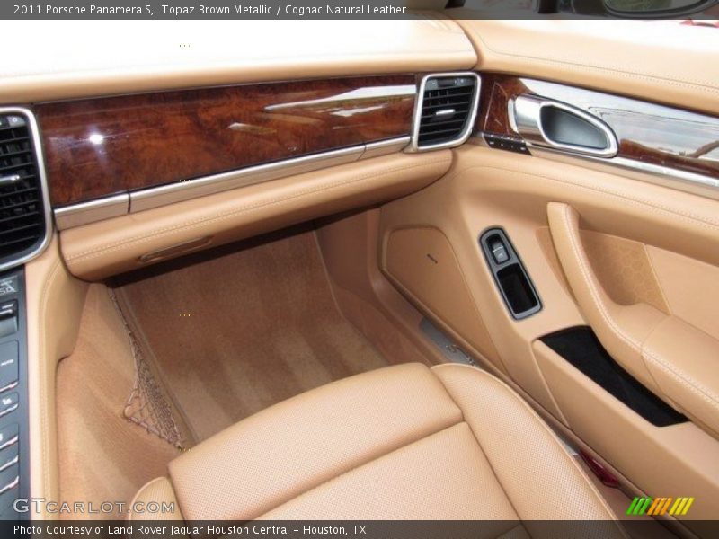 Topaz Brown Metallic / Cognac Natural Leather 2011 Porsche Panamera S