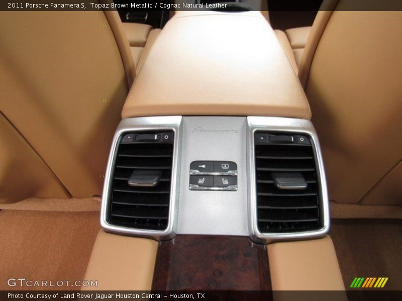 Topaz Brown Metallic / Cognac Natural Leather 2011 Porsche Panamera S