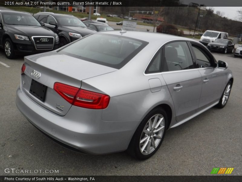 Florett Silver Metallic / Black 2016 Audi A4 2.0T Premium quattro