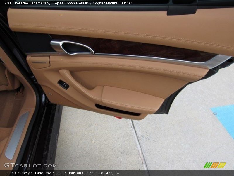 Topaz Brown Metallic / Cognac Natural Leather 2011 Porsche Panamera S