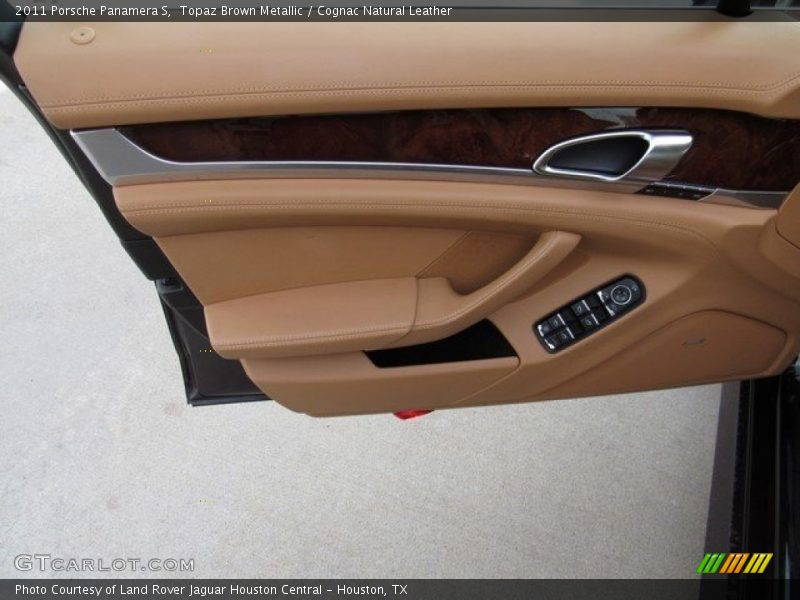 Topaz Brown Metallic / Cognac Natural Leather 2011 Porsche Panamera S