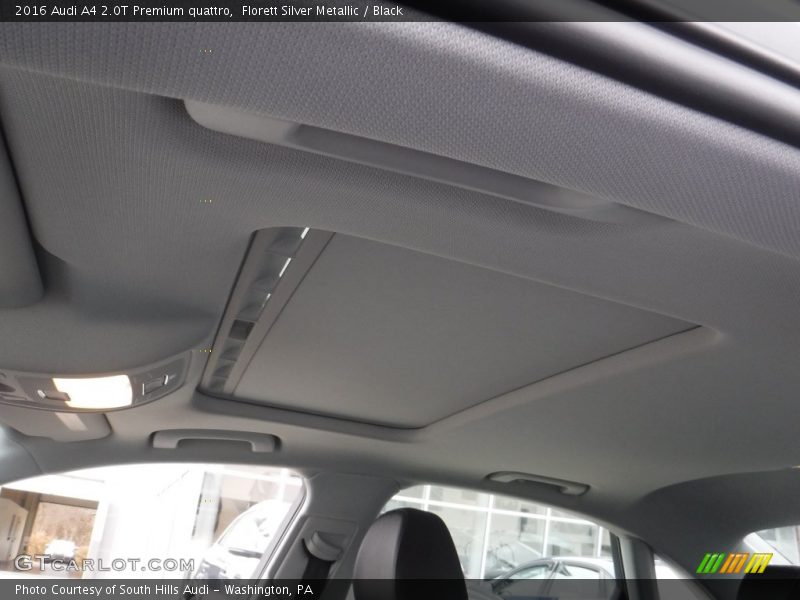 Florett Silver Metallic / Black 2016 Audi A4 2.0T Premium quattro