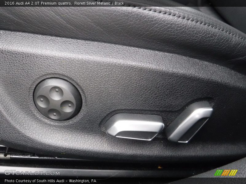 Florett Silver Metallic / Black 2016 Audi A4 2.0T Premium quattro