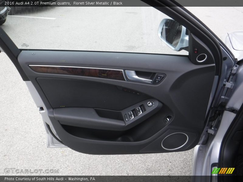 Florett Silver Metallic / Black 2016 Audi A4 2.0T Premium quattro