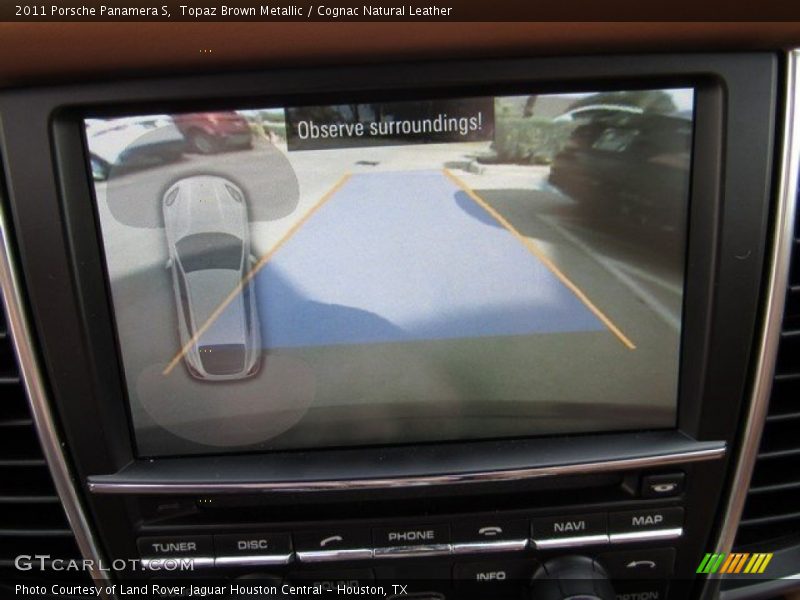 Topaz Brown Metallic / Cognac Natural Leather 2011 Porsche Panamera S