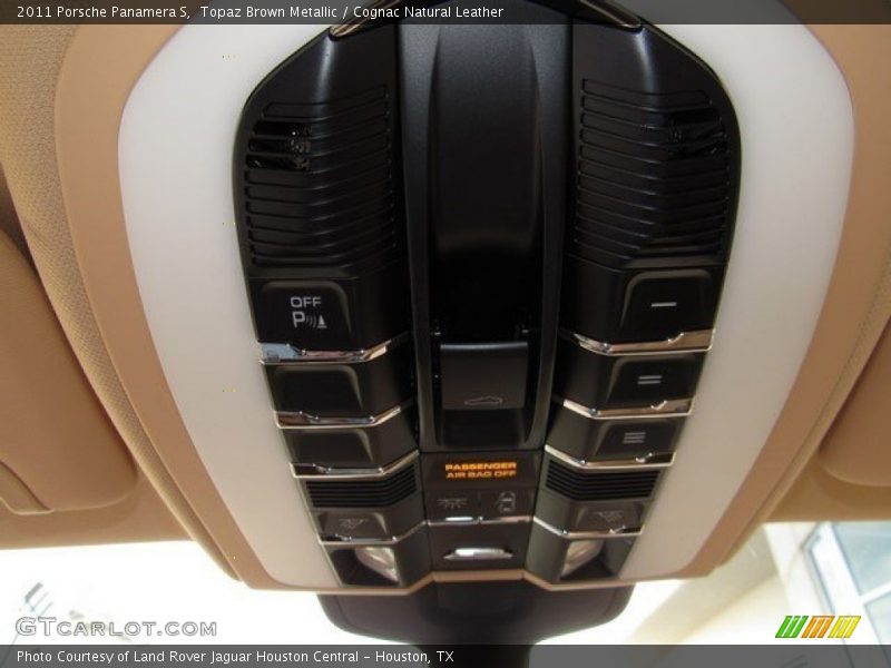 Topaz Brown Metallic / Cognac Natural Leather 2011 Porsche Panamera S