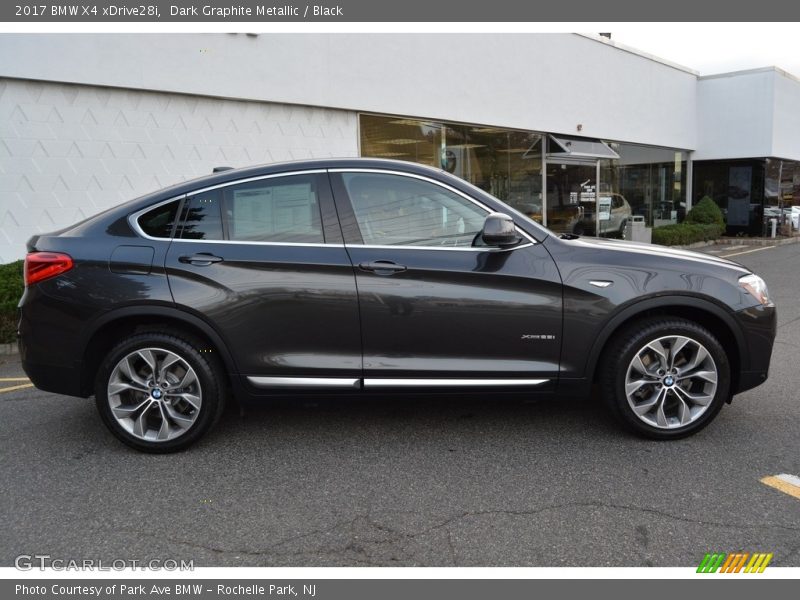 Dark Graphite Metallic / Black 2017 BMW X4 xDrive28i