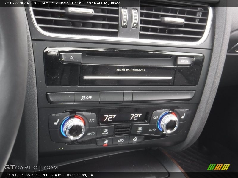 Florett Silver Metallic / Black 2016 Audi A4 2.0T Premium quattro