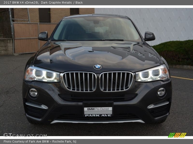Dark Graphite Metallic / Black 2017 BMW X4 xDrive28i