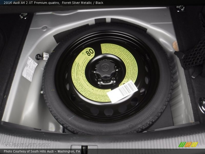 Florett Silver Metallic / Black 2016 Audi A4 2.0T Premium quattro
