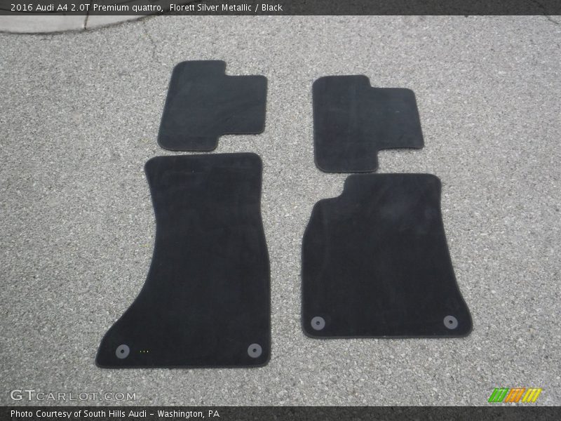 Florett Silver Metallic / Black 2016 Audi A4 2.0T Premium quattro