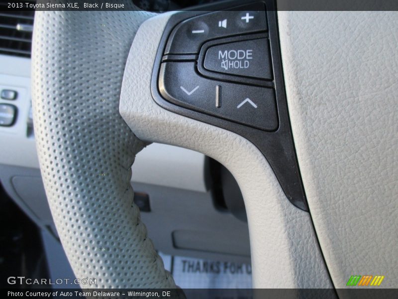 Black / Bisque 2013 Toyota Sienna XLE