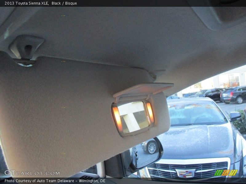 Black / Bisque 2013 Toyota Sienna XLE