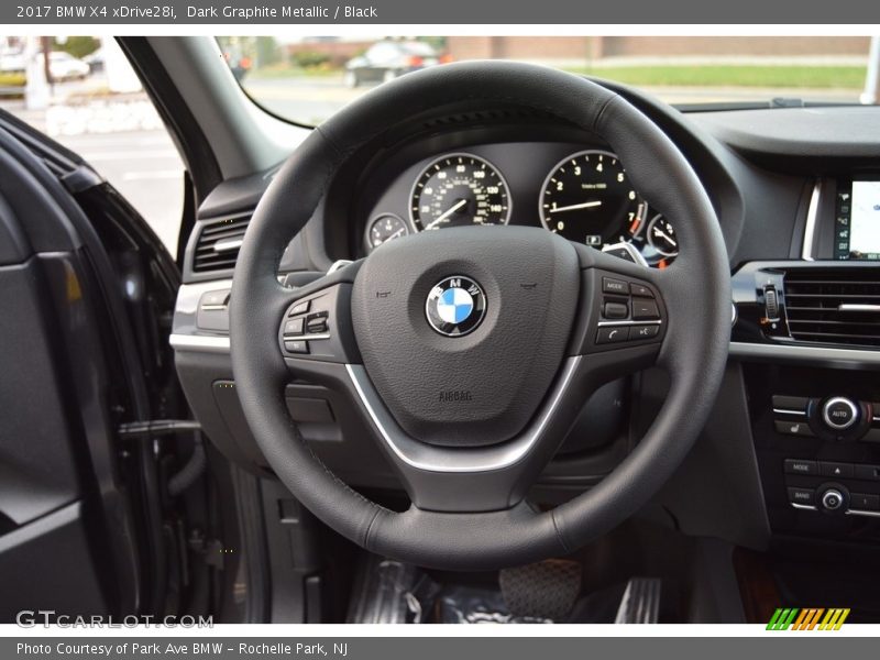 Dark Graphite Metallic / Black 2017 BMW X4 xDrive28i