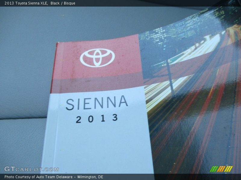 Black / Bisque 2013 Toyota Sienna XLE