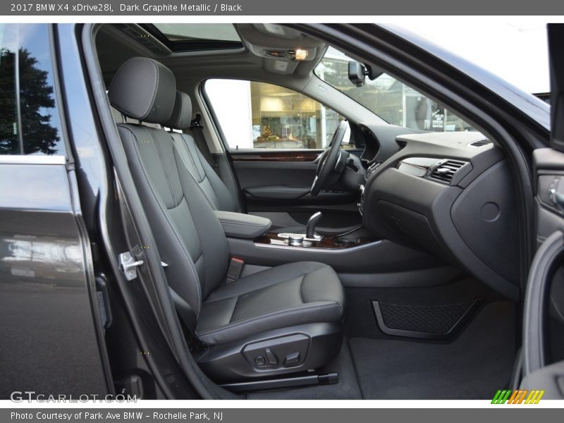 Dark Graphite Metallic / Black 2017 BMW X4 xDrive28i