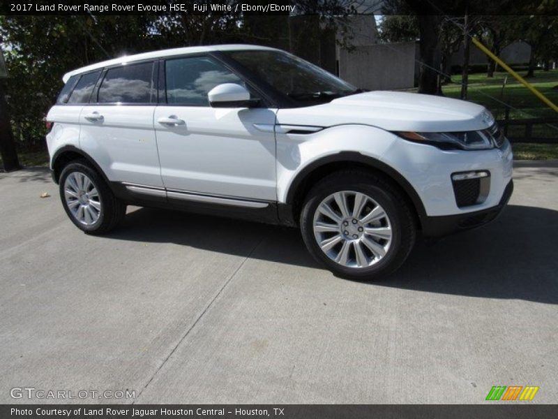 Fuji White / Ebony/Ebony 2017 Land Rover Range Rover Evoque HSE