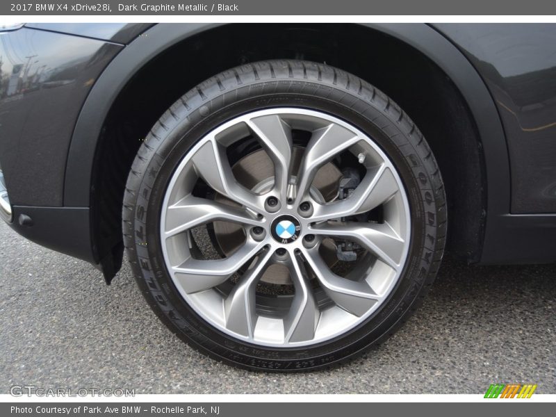 Dark Graphite Metallic / Black 2017 BMW X4 xDrive28i