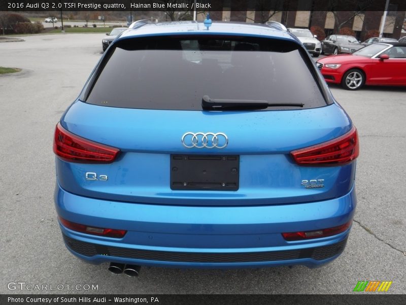 Hainan Blue Metallic / Black 2016 Audi Q3 2.0 TSFI Prestige quattro