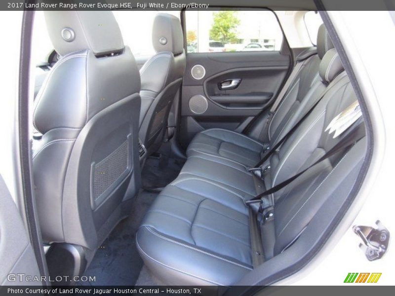 Rear Seat of 2017 Range Rover Evoque HSE