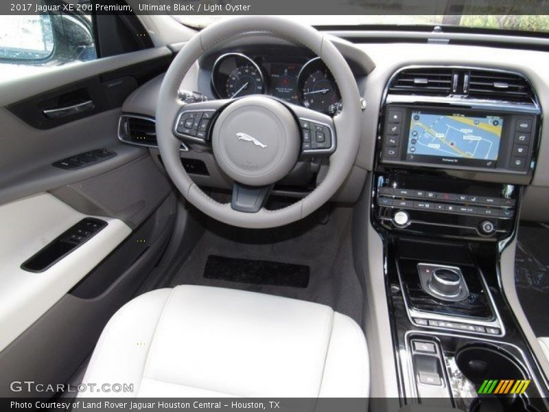 Ultimate Black / Light Oyster 2017 Jaguar XE 20d Premium