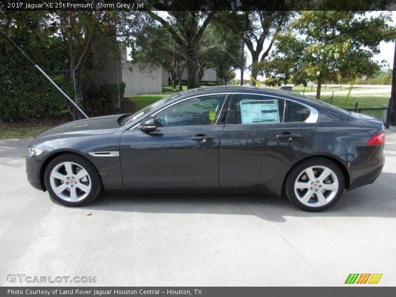Storm Grey / Jet 2017 Jaguar XE 25t Premium