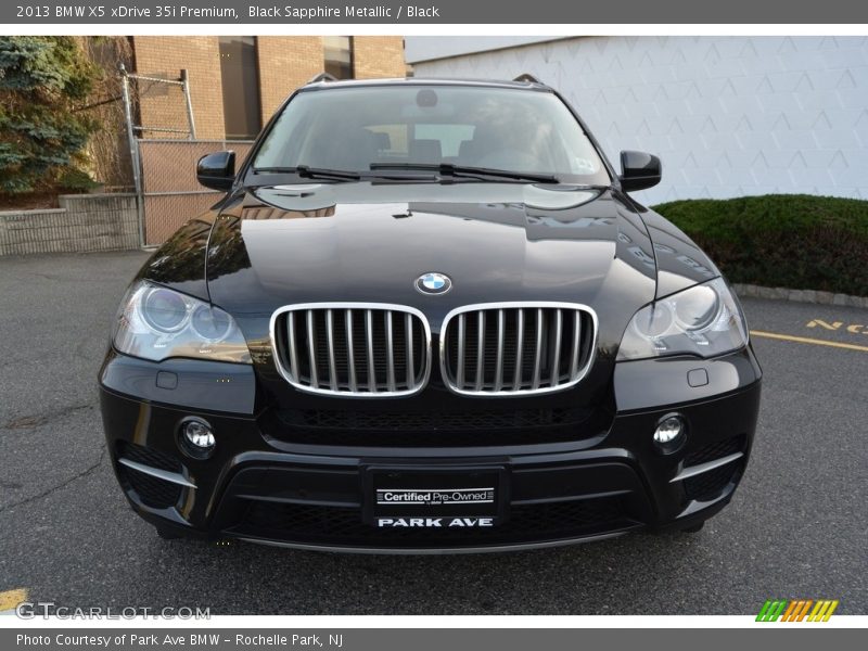 Black Sapphire Metallic / Black 2013 BMW X5 xDrive 35i Premium
