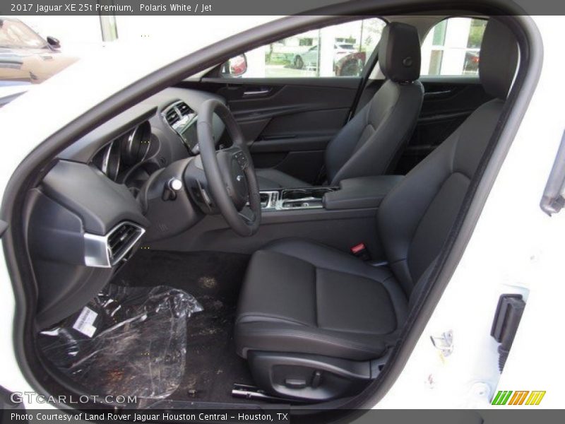 Polaris White / Jet 2017 Jaguar XE 25t Premium