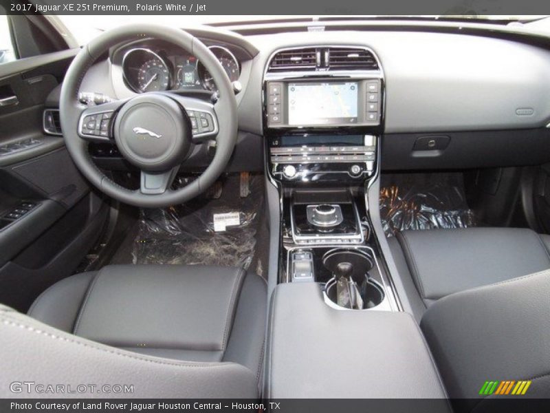 Polaris White / Jet 2017 Jaguar XE 25t Premium