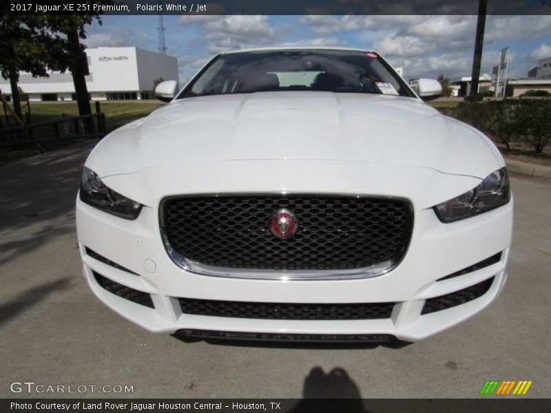 Polaris White / Jet 2017 Jaguar XE 25t Premium